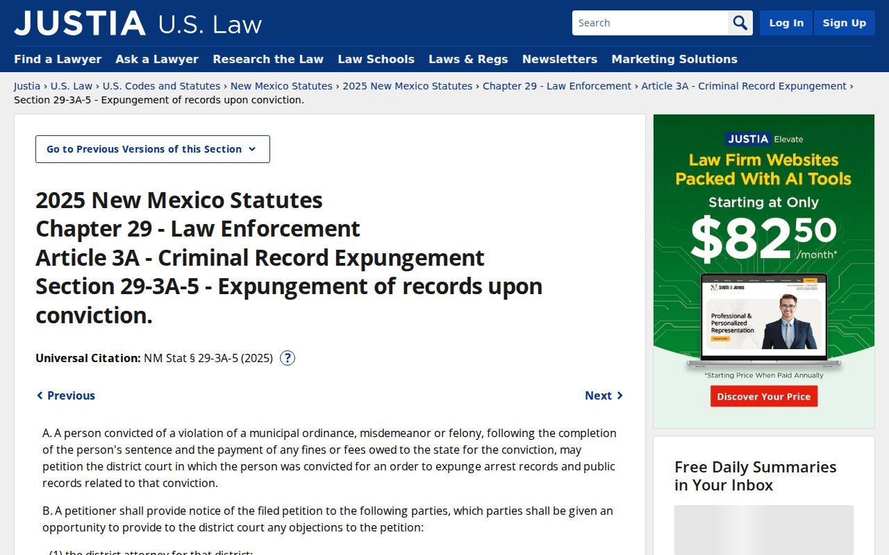 Los Alamos County sex offender check and New Mexico conviction record law